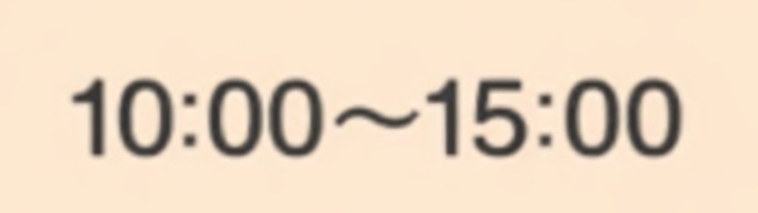 10:00�`15:00
